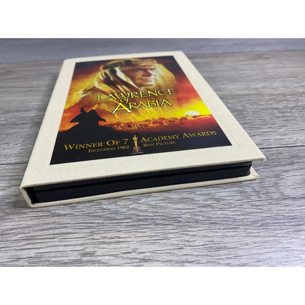 Lawrence‎ of Arabia DVD 2-Disc Collector Edition Linen Case Peter O'Toole 1962